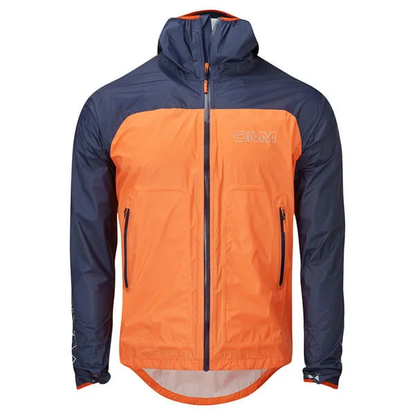 OMM Halo+ Waterproof Jacket - Orange/Navy