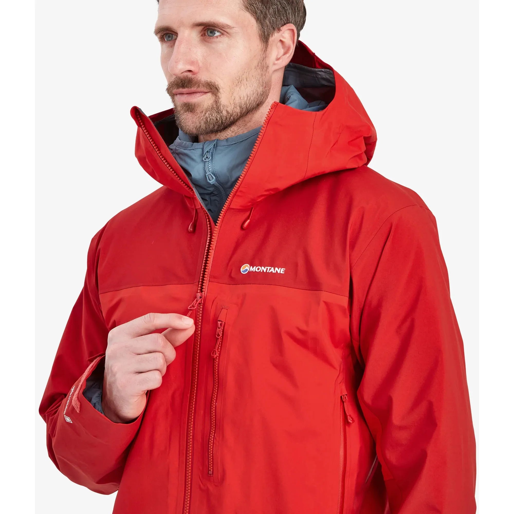 Montane Men's Phase XPD GTX Waterproof Jacket - Adrenaline Red